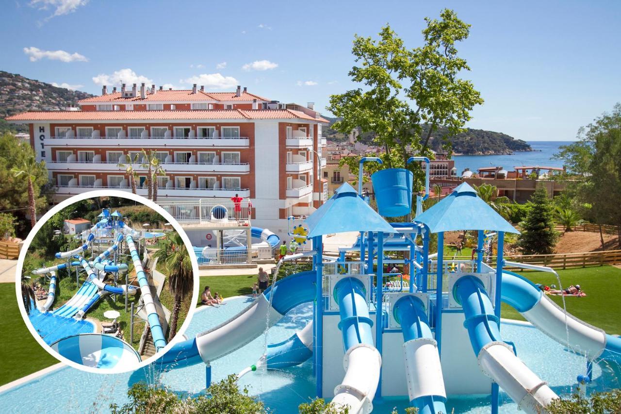 Hotel Gran Garbi & Aquasplash Лорет де Мар Екстериор снимка